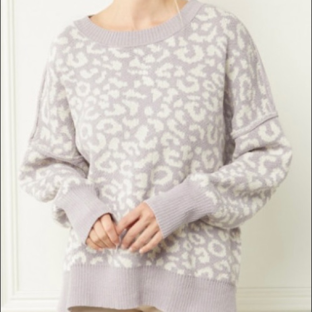 New Entro Leopard Sweater